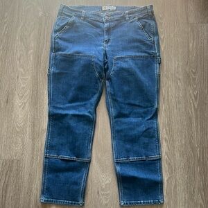Carhartt Women’s Double Knee Carpenter Straight Fit Work Jean Size 16S